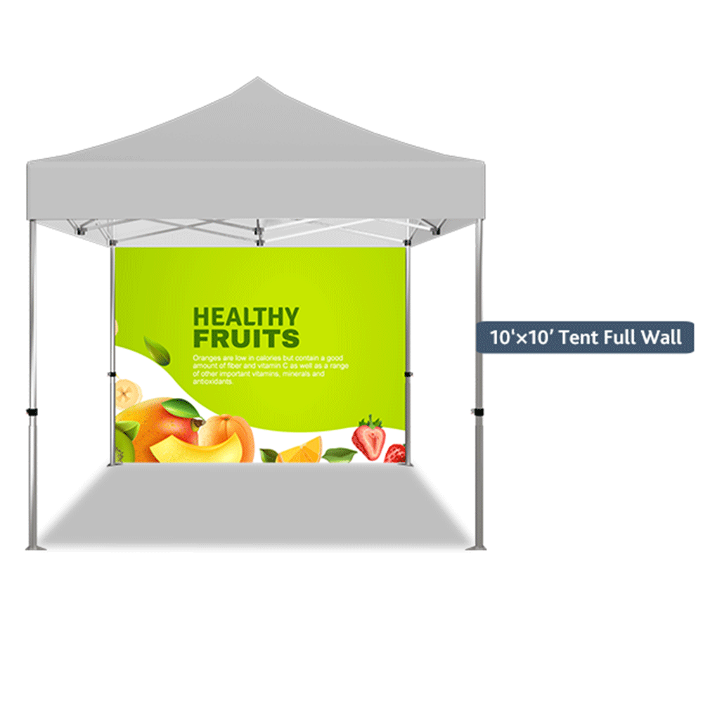 10ft x 10ft Tent Back Wall