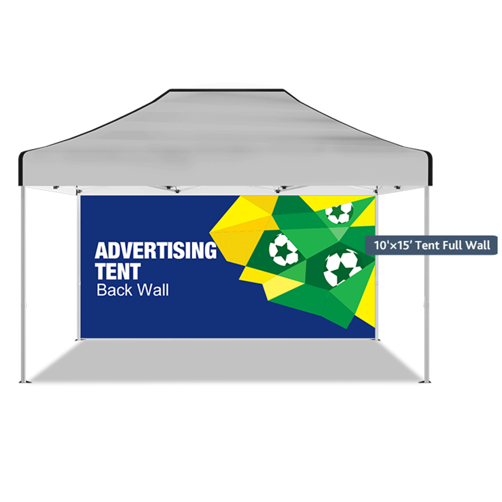 10ft x 15ft Tent Back Wall