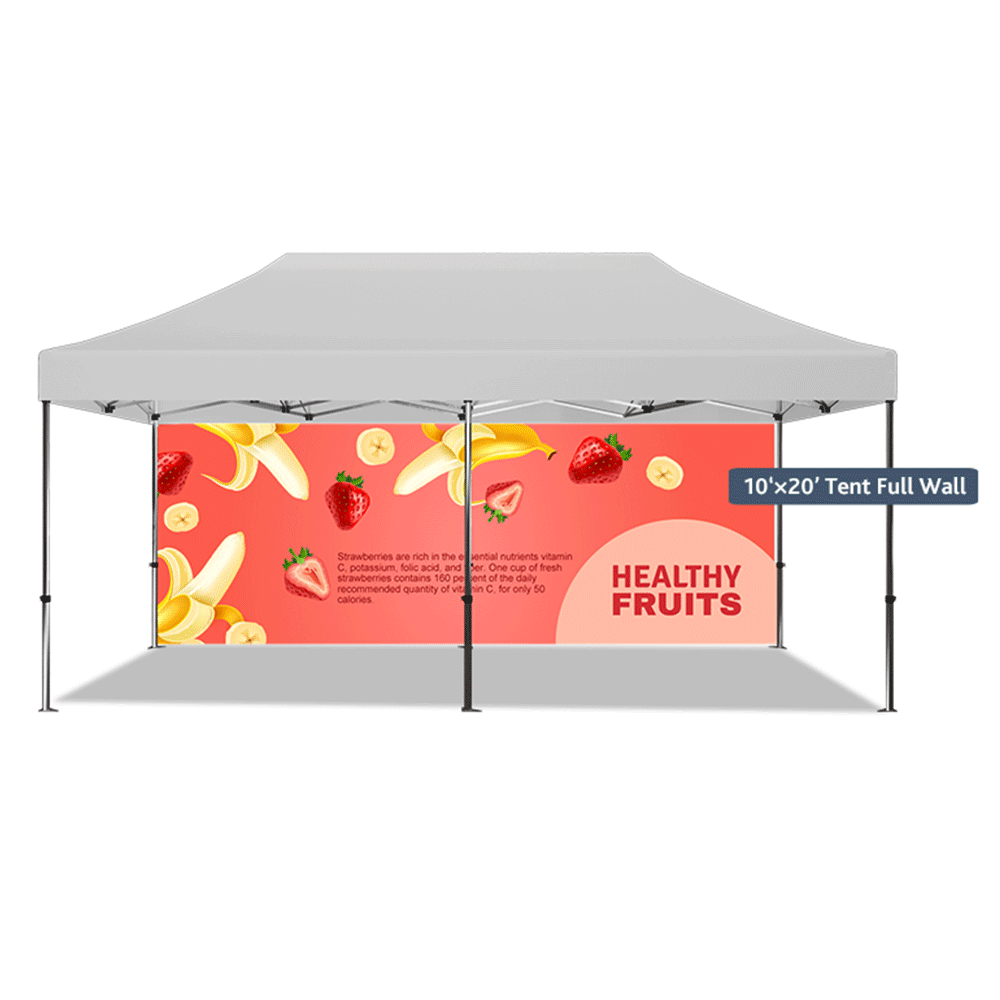 10ft x 20ft Tent Back Wall
