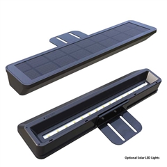 Solar LED Lights (black) Set Of 2 custom printed sign for business display sku ACCSOLARLED