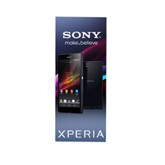 Economy Banner Stand - 33.5" X 79"