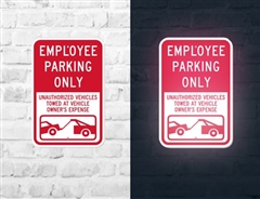 Reflective Aluminum Sign - Custom Printed